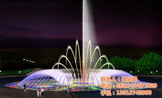 揚州潤輝音樂噴泉設備探析 藝術與科技的完美融合